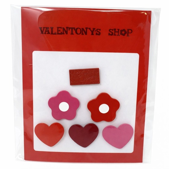 Other - CJ Hendry Tonys Chocolonely Valentony Shop 6 Pins Chocolate Flower Heart